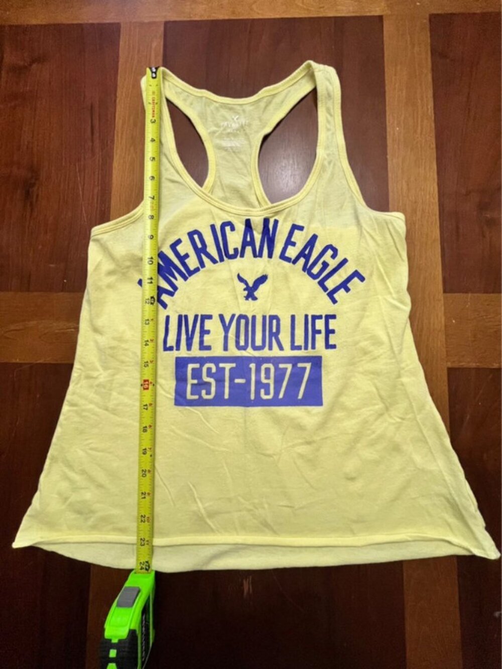American Eagle Racerback Tank Top Size Medium - Picture 5 of 6